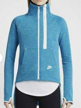Nike Tech Fleece Moto Cape Full Zip Hi-Low Jacket